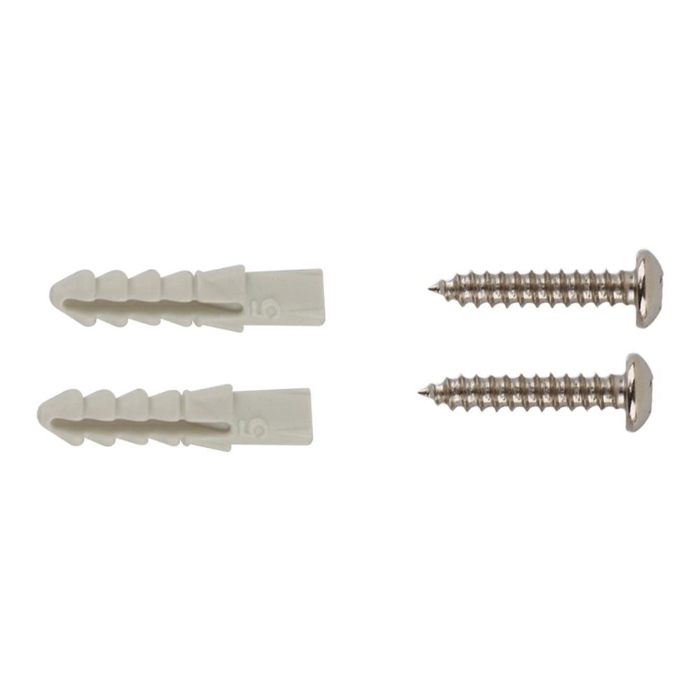 ขารับราง 1 ชั้น เหล็ก HOME LIVING STYLE 19 มม. สีเงิน