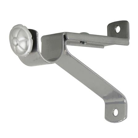 ขารับราง 1 ชั้น เหล็ก HOME LIVING STYLE 19 มม. สีเงิน_0