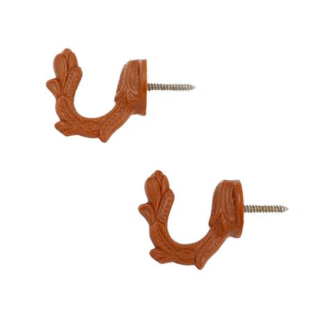 ตะขอเกี่ยว HOME LIVING STYLE กลีบดอกไม้ สีน้ำตาล_0