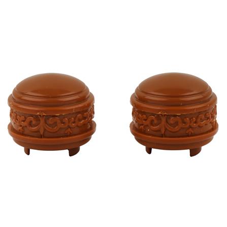 หัว-ท้ายรางผ้าม่าน เล็ก HOME LIVING STYLE 25 มม. ส...