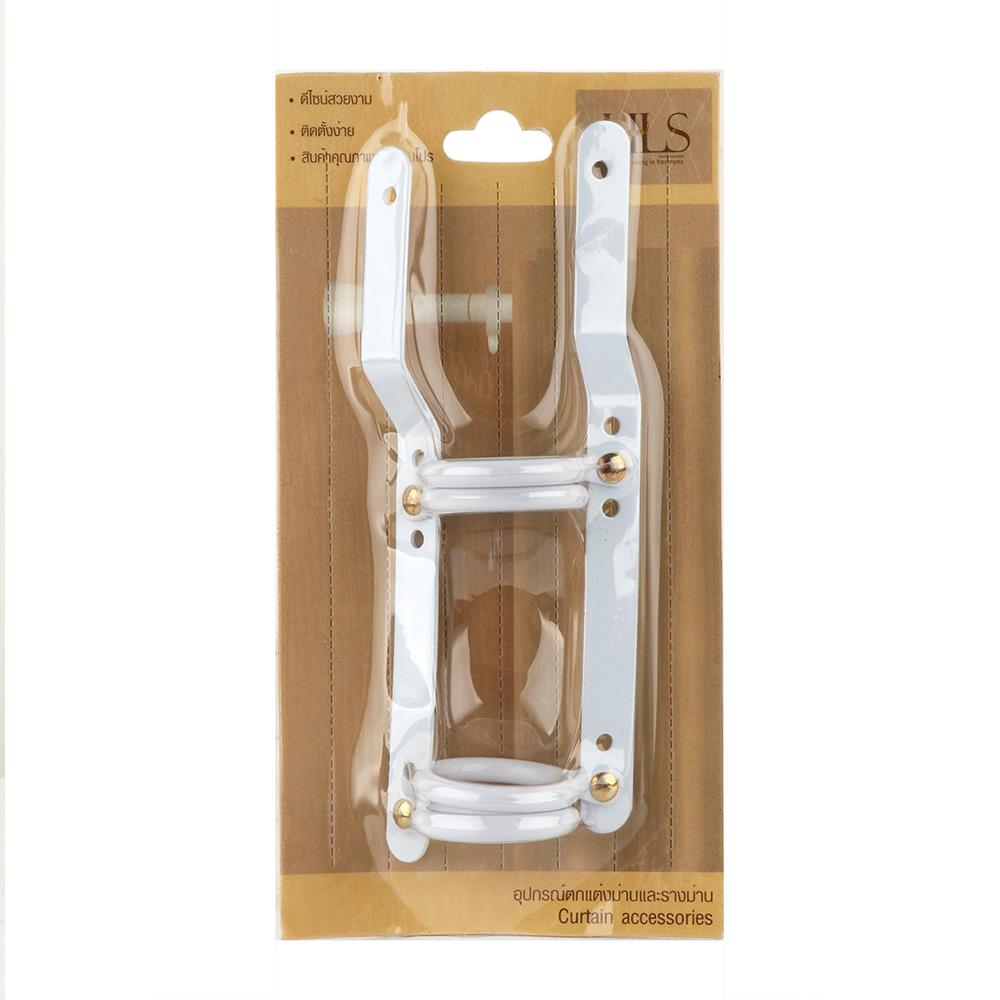 ห่วงสไลด์ คู่เหล็ก HOME LIVING STYLE 33 มม. สีขาว