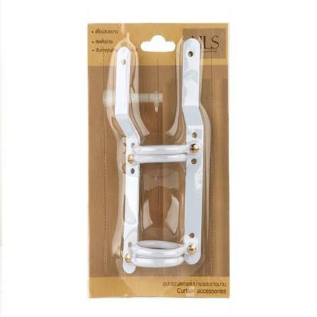 ห่วงสไลด์ คู่เหล็ก HOME LIVING STYLE 33 มม. สีขาว_1