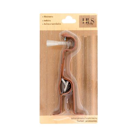 ขารับราง 2 ชั้น เหล็ก HOME LIVING STYLE 25 มม. สีน้ำตาล_3