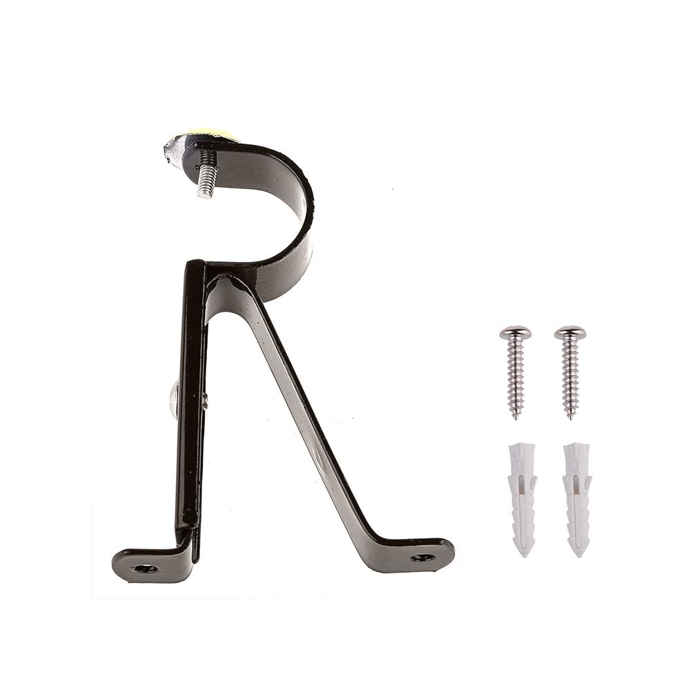 ขารับราง 1 ชั้น เหล็ก HOME LIVING STYLE 25 มม. สีน้ำตาลเข้ม