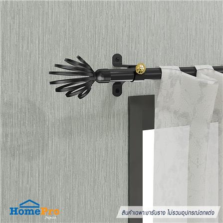 ขารับราง 1 ชั้น เหล็ก HOME LIVING STYLE 25 มม. สีน้ำตาลเข้ม_3