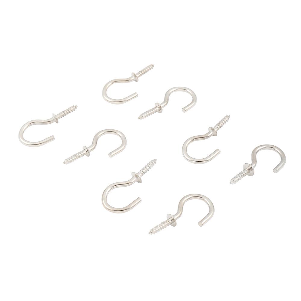 ตะขอเกี่ยว HOME LIVING STYLE สีเงิน แพ็ก 10 ชิ้น