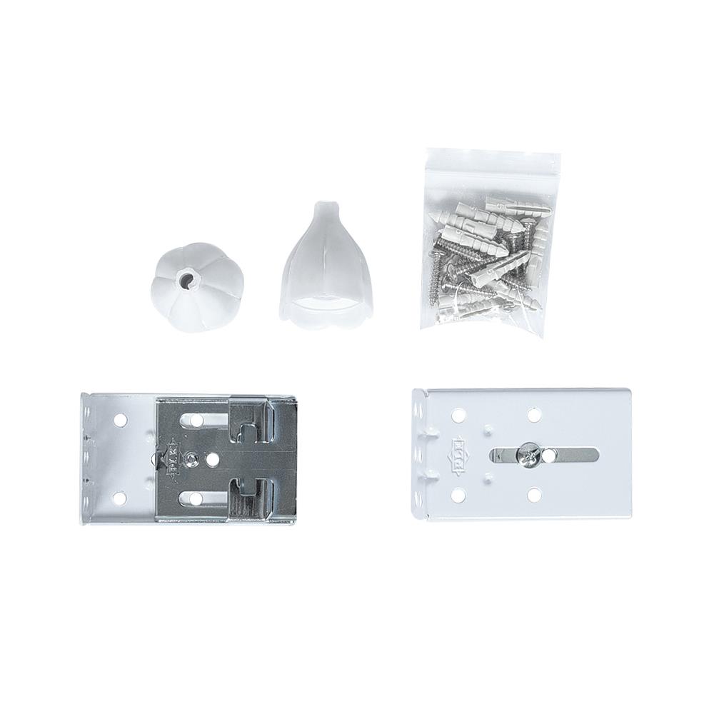 รางอะลูมิเนียม ยืดหด HOME LIVING STYLE ซี 74-125 ซม. สีขาว