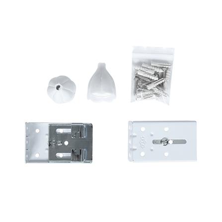 รางอะลูมิเนียม ยืดหด HOME LIVING STYLE ซี 74-125 ซม. สีขาว_2