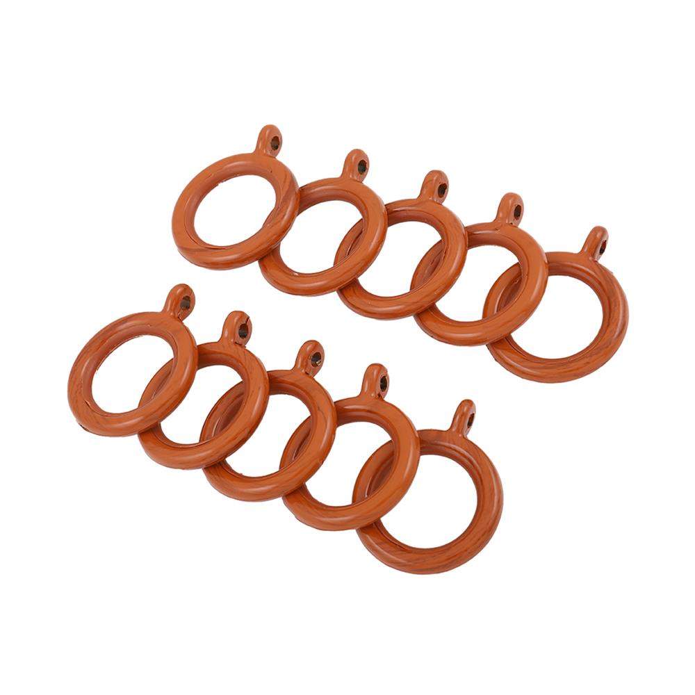 ห่วงคล้องราง HOME LIVING STYLE 33 มม. สีน้ำตาล (แพ็ก 10 ชิ้น)