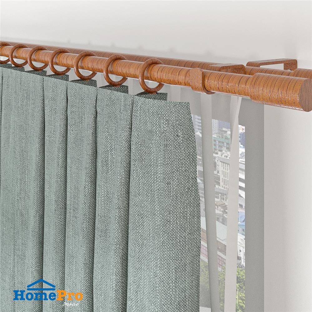 ห่วงคล้องราง HOME LIVING STYLE 33 มม. สีน้ำตาล (แพ็ก 10 ชิ้น)