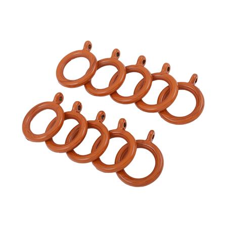 ห่วงคล้องราง HOME LIVING STYLE 33 มม. สีน้ำตาล (แพ็ก 10 ชิ้น)_1