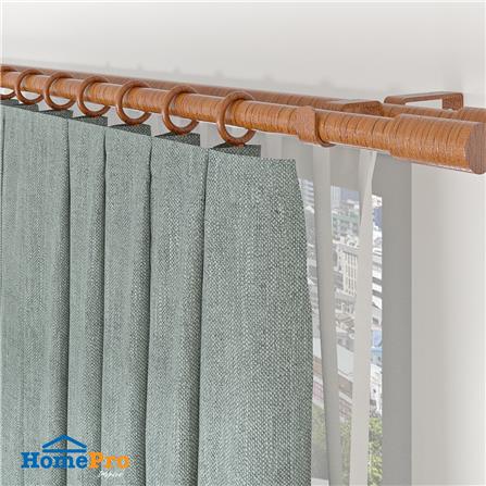 ห่วงคล้องราง HOME LIVING STYLE 33 มม. สีน้ำตาล (แพ็ก 10 ชิ้น)_3