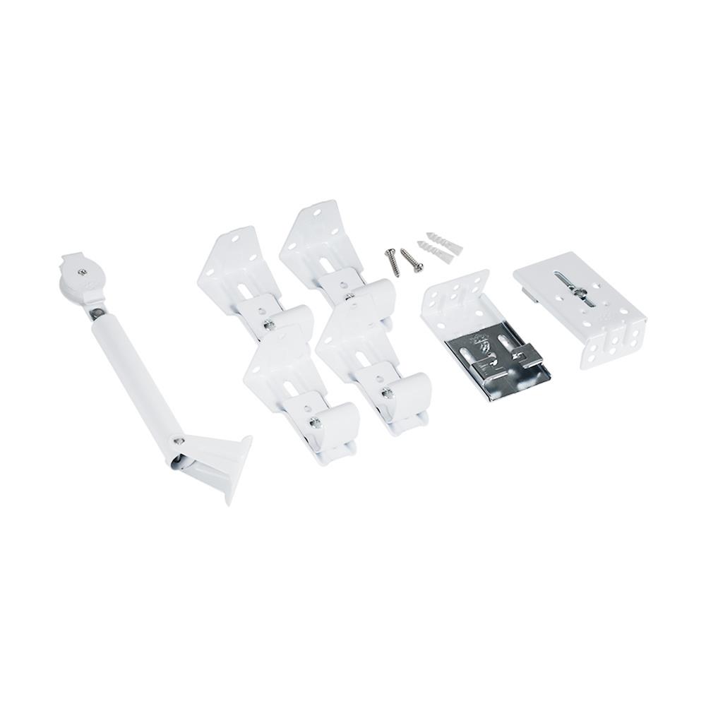 รางอะลูมิเนียม ยืดหด HOME LIVING STYLE ซี 212-405 ซม. สีขาว