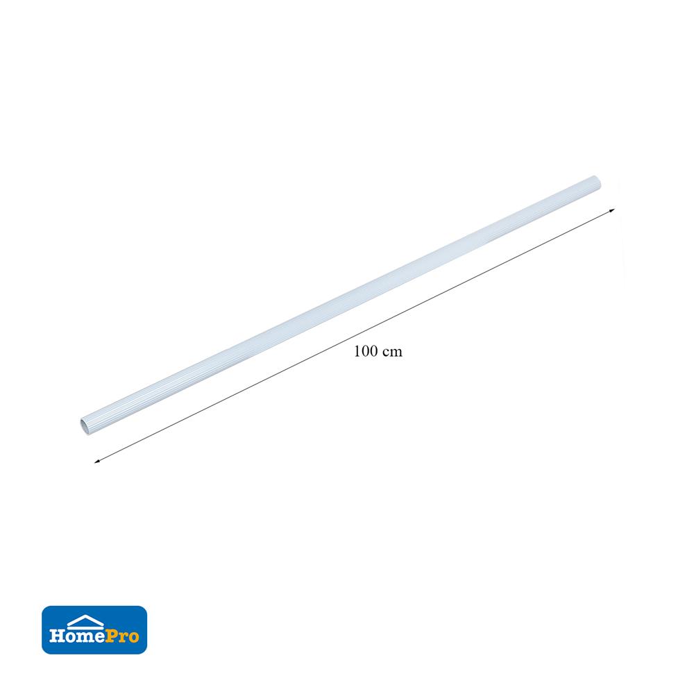 รางผ้าม่าน D.I.Y. HOME LIVING STYLE อะลูมิเนียม 1 ม. สีขาว