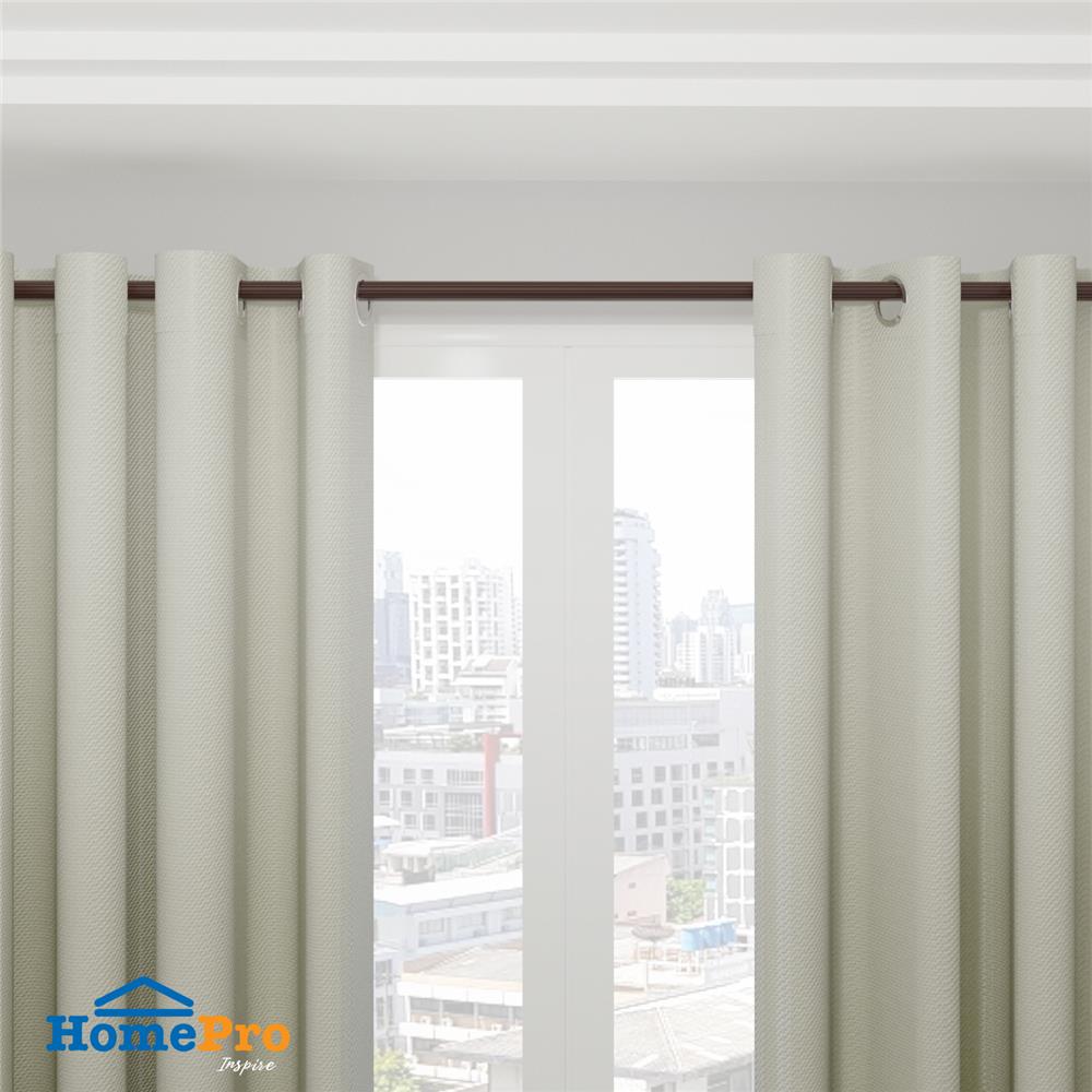 รางผ้าม่าน D.I.Y. HOME LIVING STYLE อะลูมิเนียม 1 ม. สีน้ำตาลเข้ม