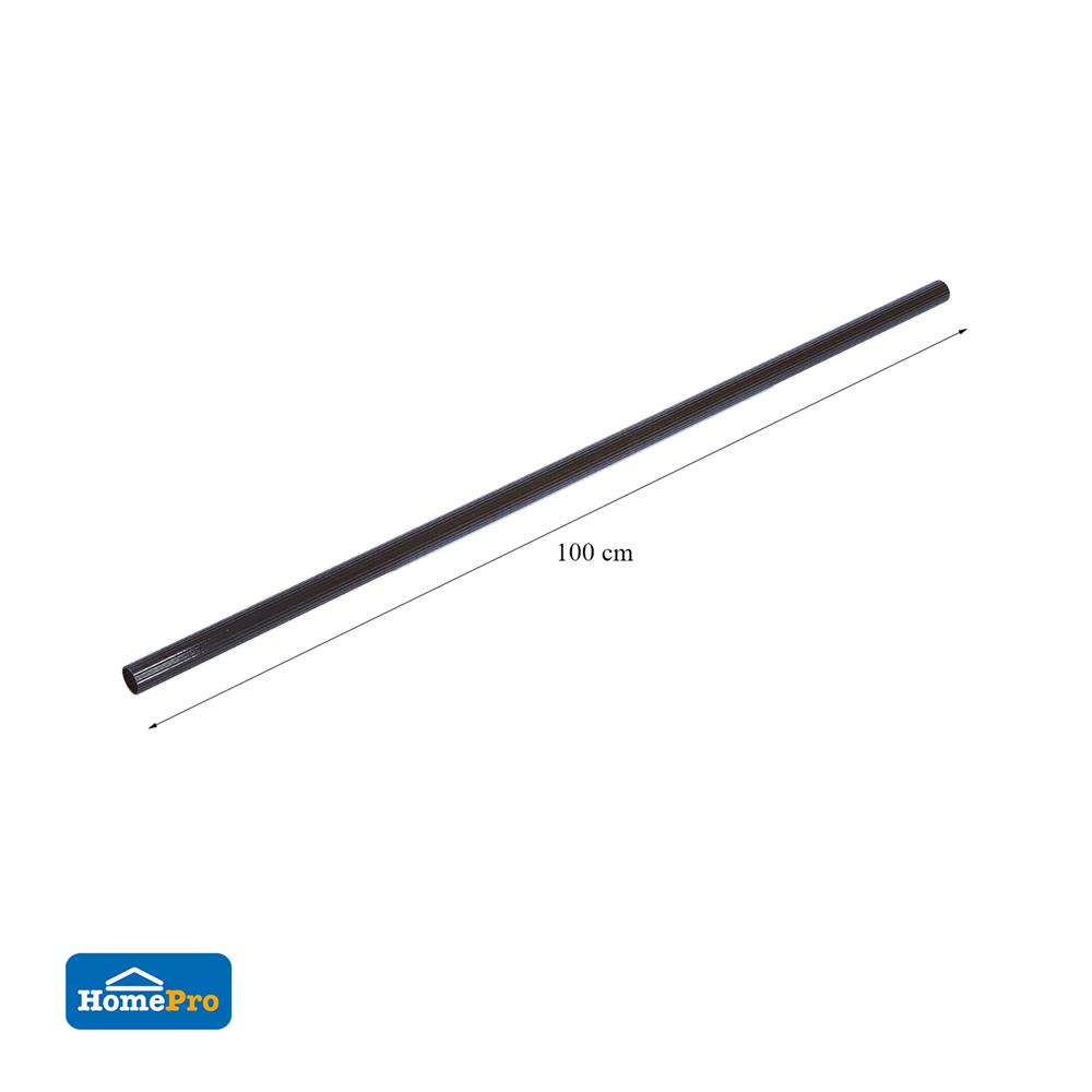 รางผ้าม่าน D.I.Y. HOME LIVING STYLE อะลูมิเนียม 1 ม. สีน้ำตาลเข้ม