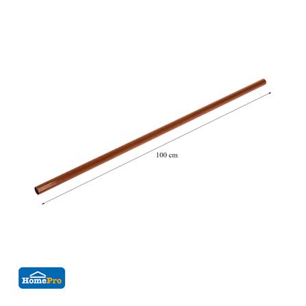 รางผ้าม่าน D.I.Y. HOME LIVING STYLE อะลูมิเนียม 1 ม. สีน้ำตาล_4