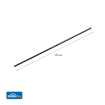 รางผ้าม่าน D.I.Y. HOME LIVING STYLE อะลูมิเนียม 1.5 ม. สีน้ำตาลเข้ม_4