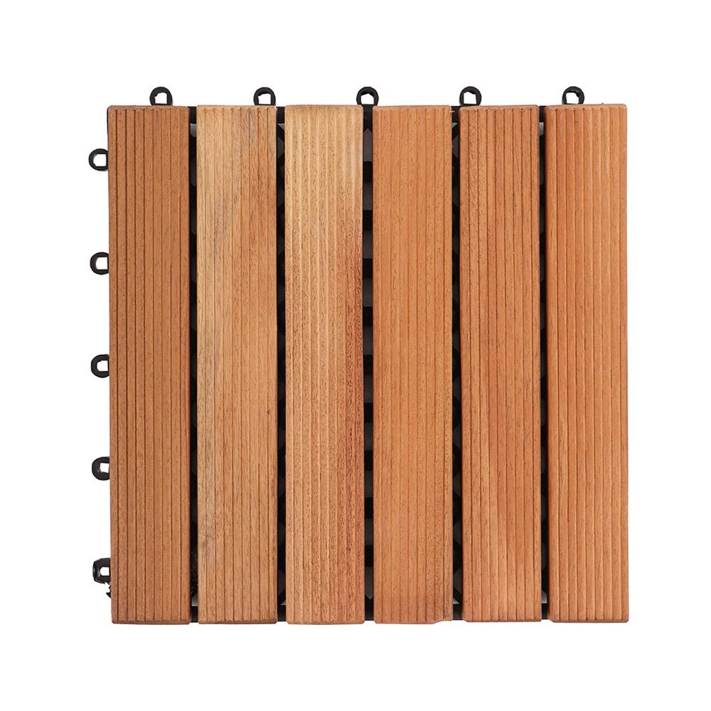 ทางเท้าไม้เนื้อแข็ง-ลอน SPRING 30x30 ซม.