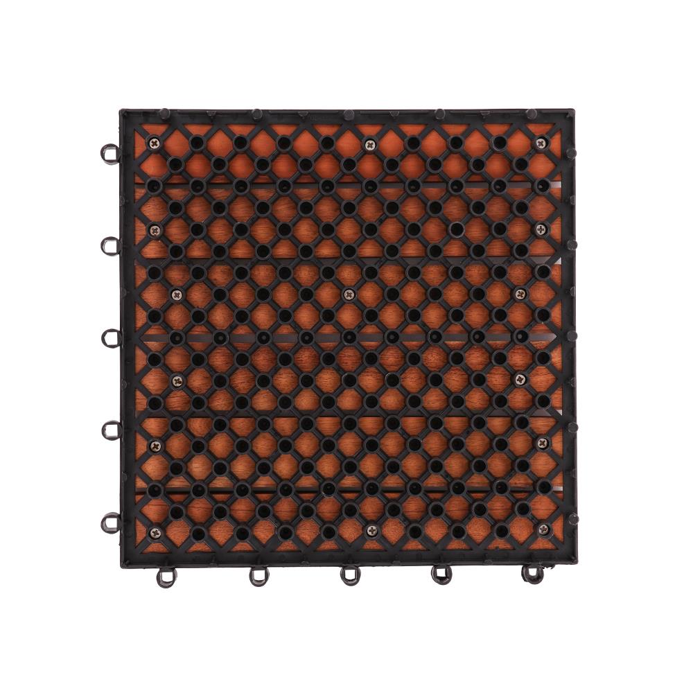 ทางเท้าไม้เนื้อแข็ง-ลอน SPRING 30x30 ซม.