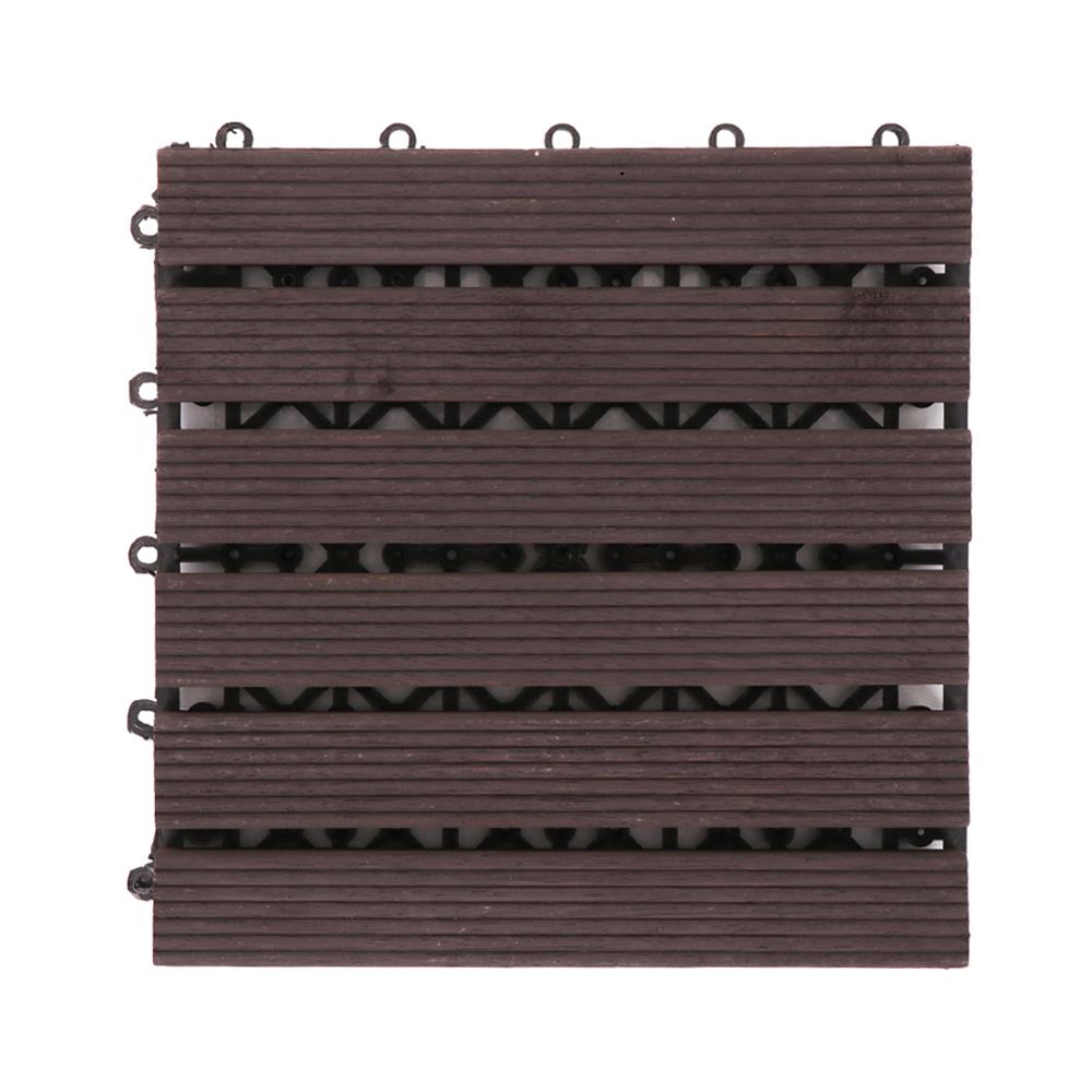 ทางเท้าไม้แคมปัสทำสี SPRING 30x30 ซม.