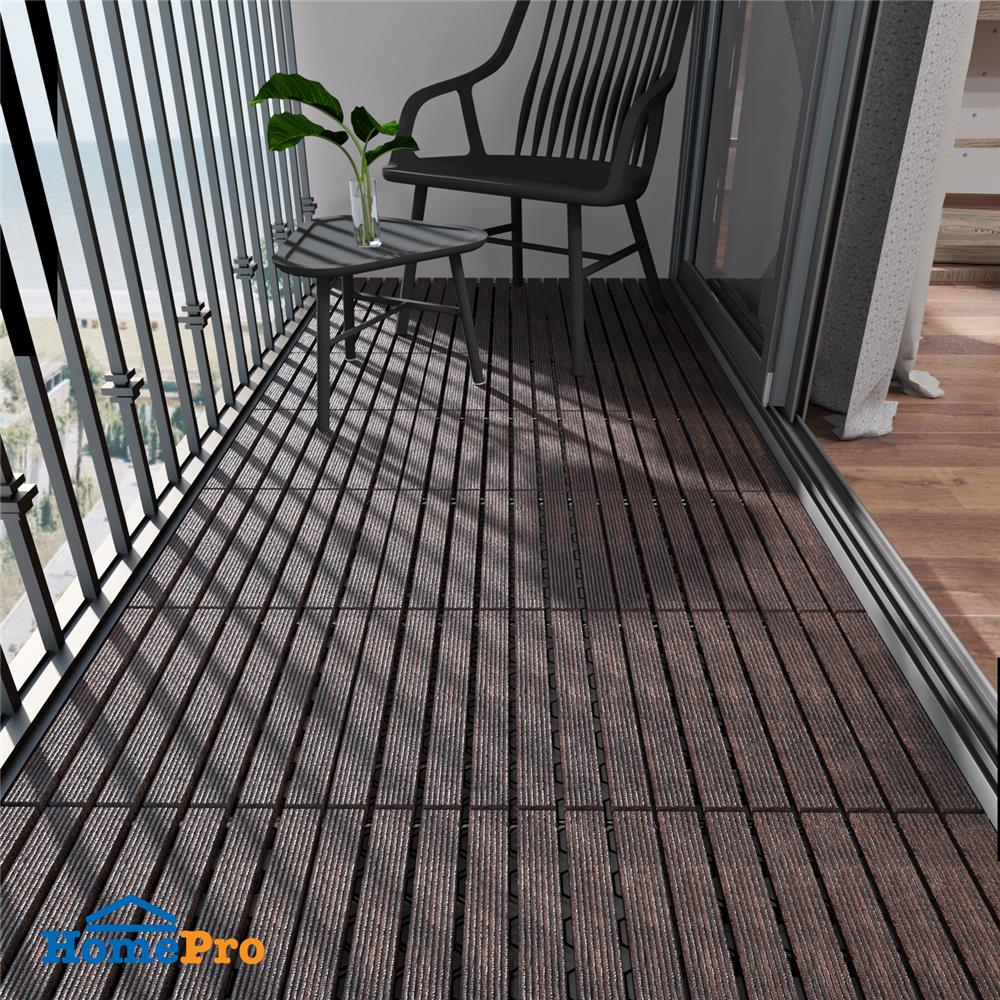 ทางเท้าไม้แคมปัสทำสี SPRING 30x30 ซม.