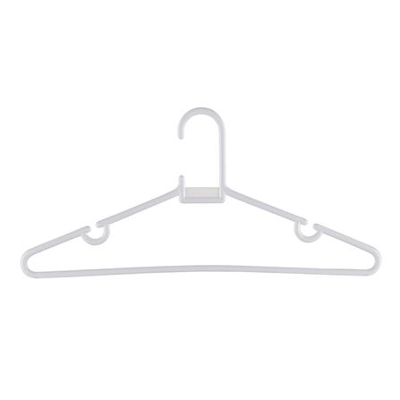 ไม้แขวนเสื้อ PLIM AA778P สีขาว แพ็ค 6 ชิ้น_3