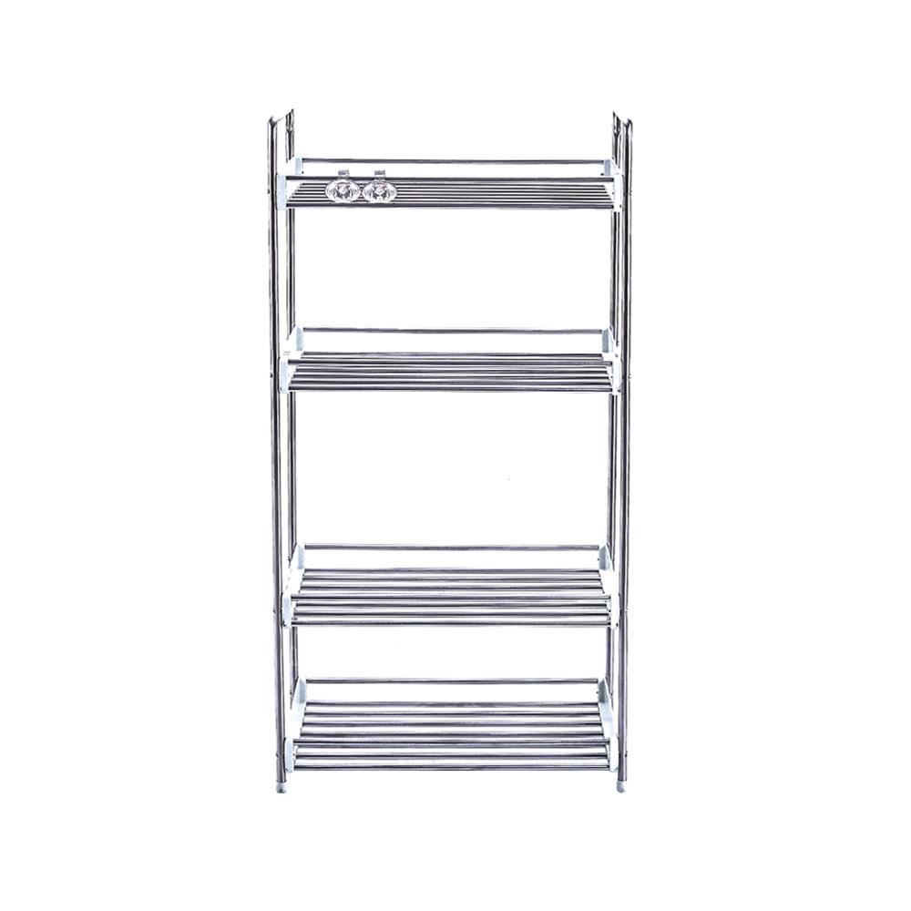 ชั้นวางสแตนเลส4ชั้นกว้าง KECH HBS-04W