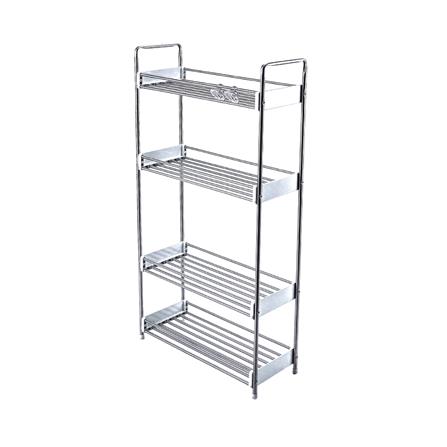 ชั้นวางสแตนเลส4ชั้นกว้าง KECH HBS-04W