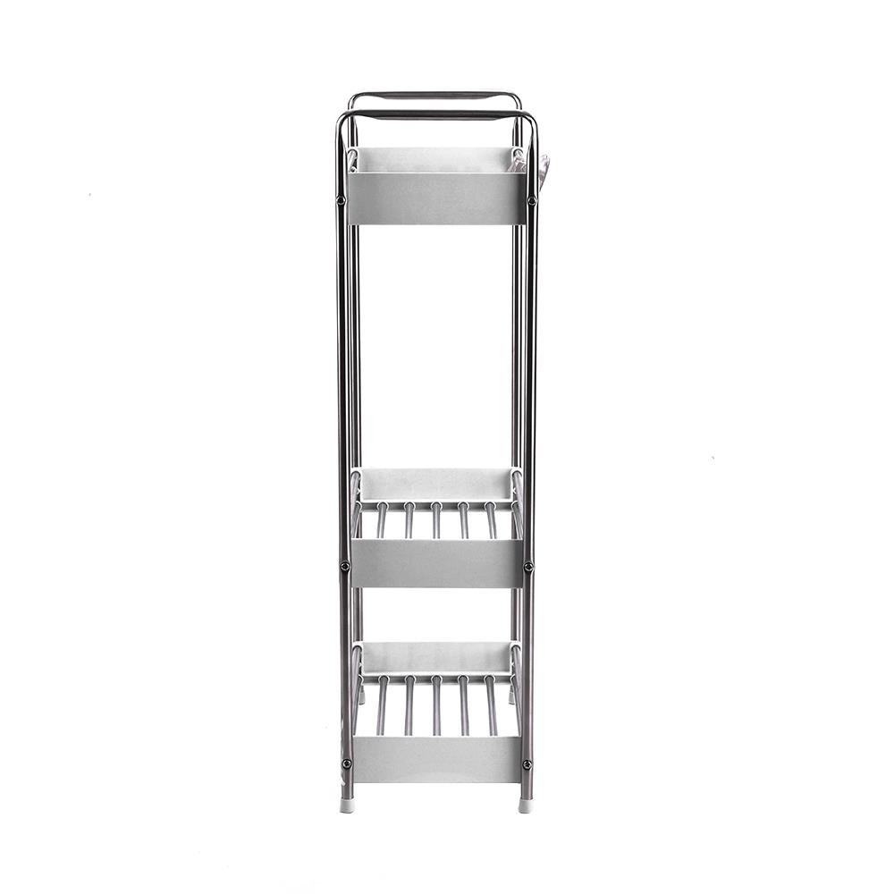 ชั้นวางสแตนเลส 3 ชั้นแคบ KECH HBS-03