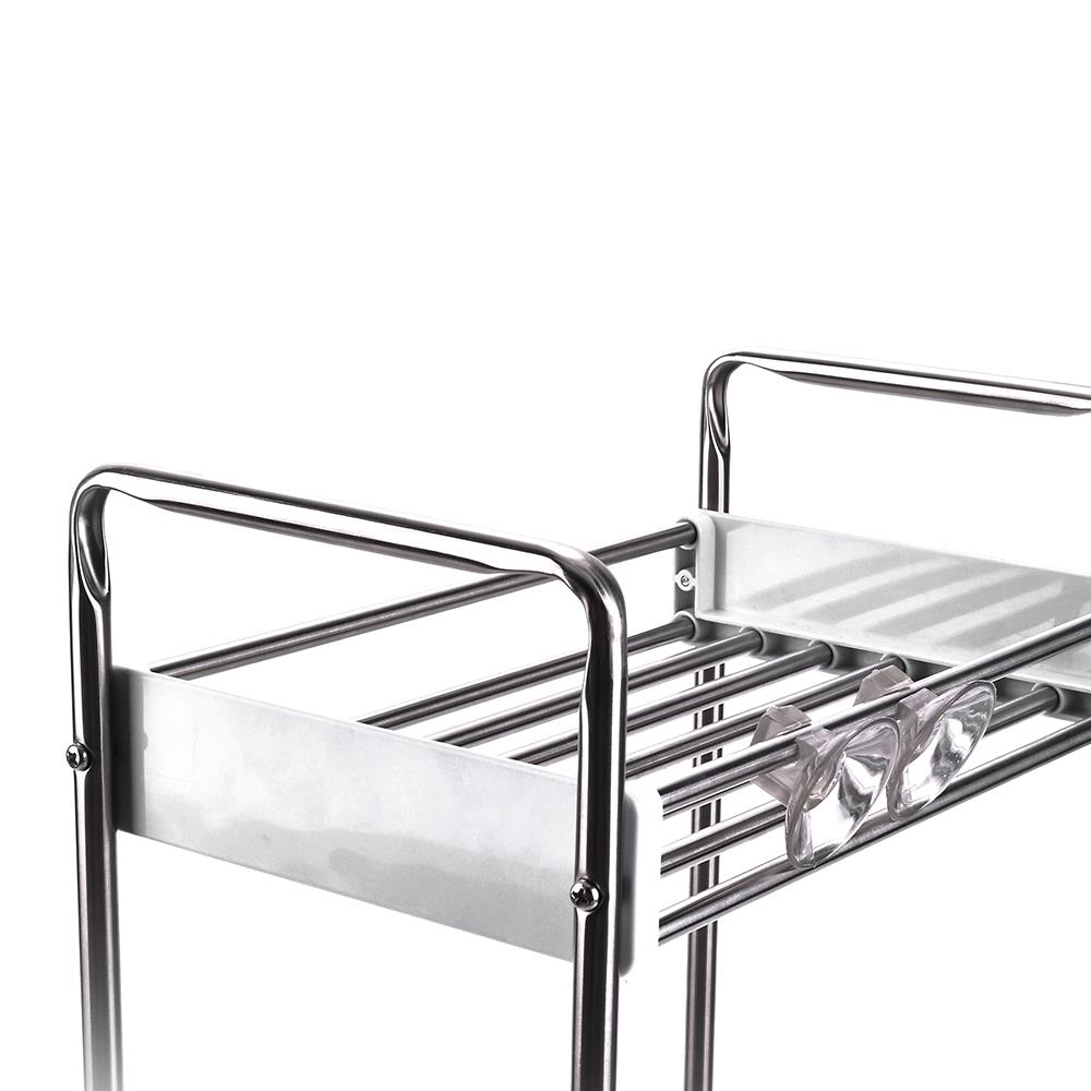 ชั้นวางสแตนเลส 3 ชั้นแคบ KECH HBS-03