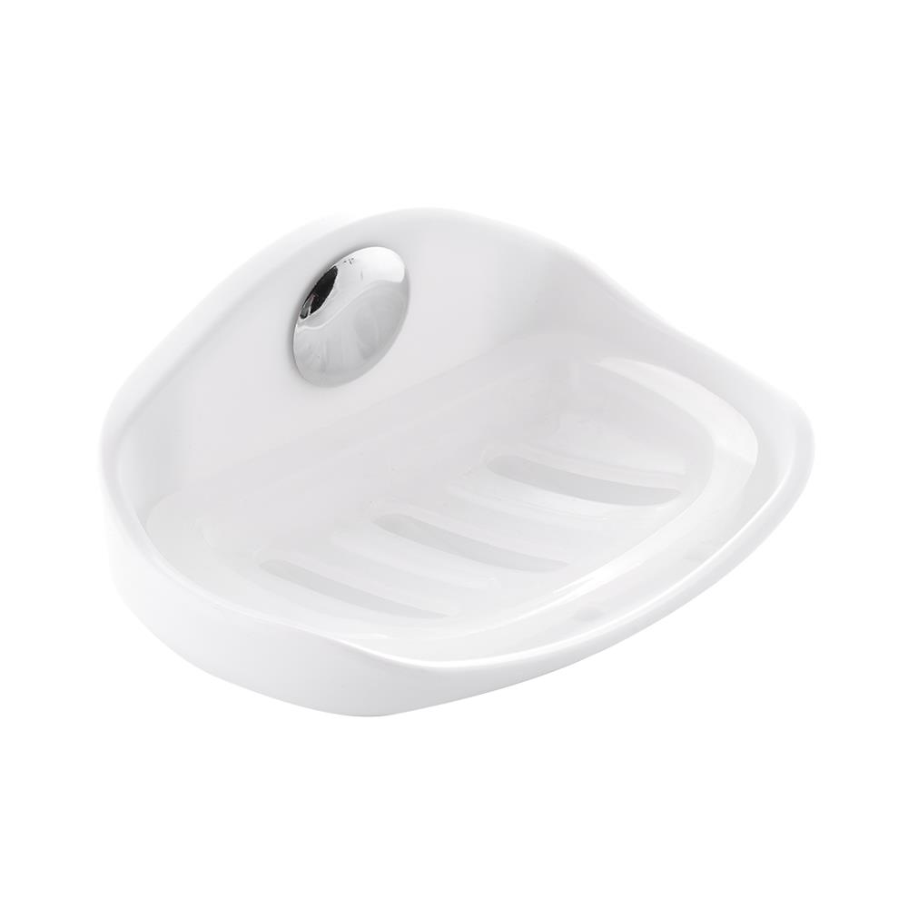 ที่วางสบู่ BATH TIME 1431BT สีขาว