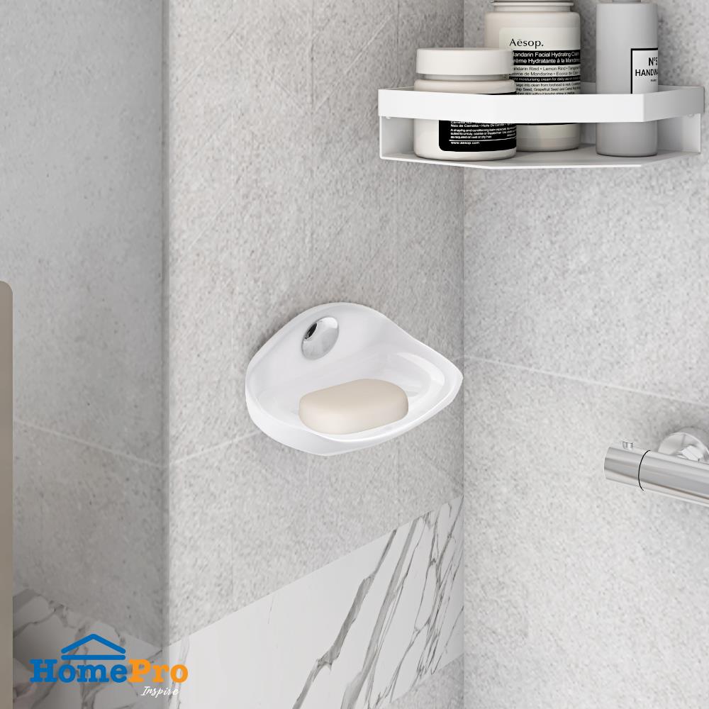 ที่วางสบู่ BATH TIME 1431BT สีขาว