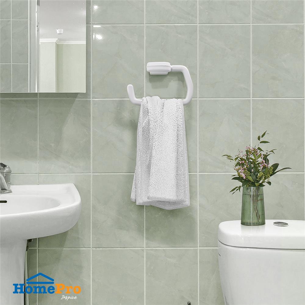 ห่วงแขวนผ้า BATH TIME 1421BT สีขาว