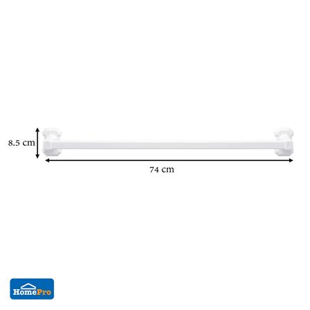 ราวแขวนผ้า BATH TIME 1427BT สีขาว_6