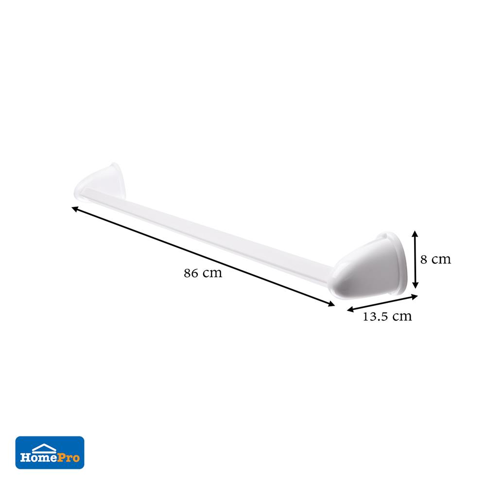 ราวแขวนผ้า BATH TIME 1416BT สีขาว