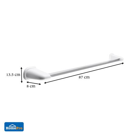 ราวแขวนผ้า BATH TIME 1420BT สีขาว_4