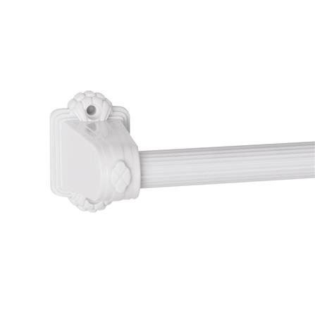 กระจกพลาสติก 3 ชิ้น MOYA 1406 เหลี่ยม สีขาว_5