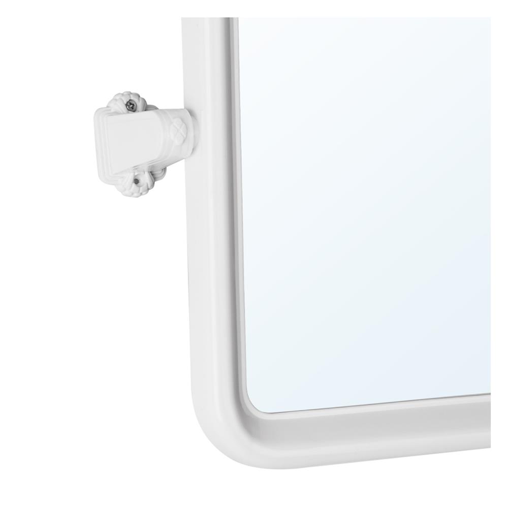 กระจกพลาสติกเหลี่ยม MOYA 1402 สีขาว