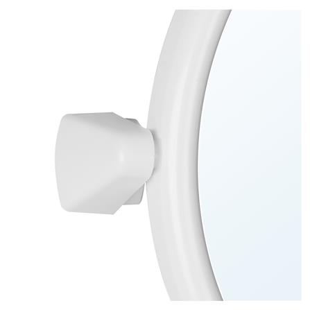 ชุดกระจกพลาสติกกลม 3 ชิ้น MOYA 1407 สีขาว_1