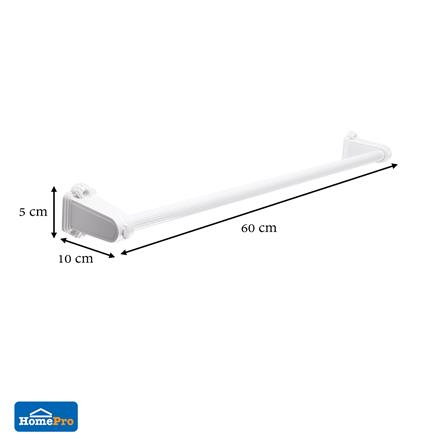 ราวแขวนผ้า BATH TIME 1417BT สีขาว_4