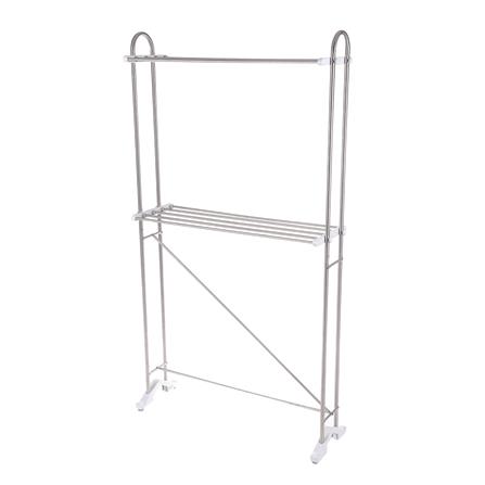 ราวพาดผ้าสเตนเลส 2ชั้น 69.5cm 10เส้น PLIM