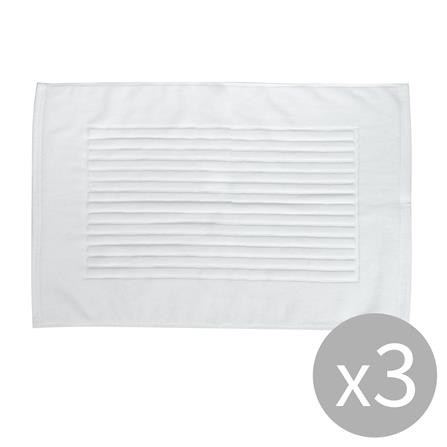 พรมขนหนู HOME LIVING STYLE 18X30 นิ้ว สีขาว แพ็ก 3 ชิ้น_2