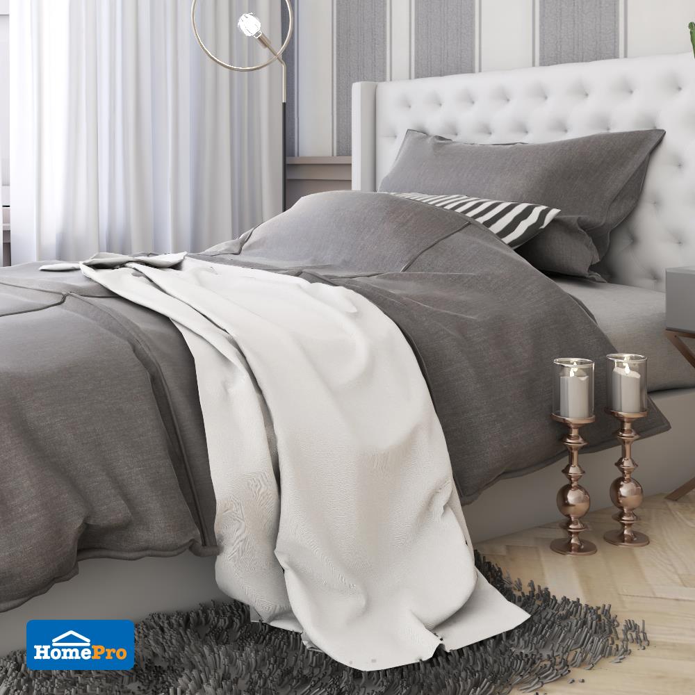 ผ้าห่มขนหนู HOME LIVIN STYLE 60X80 นิ้ว สีขาว