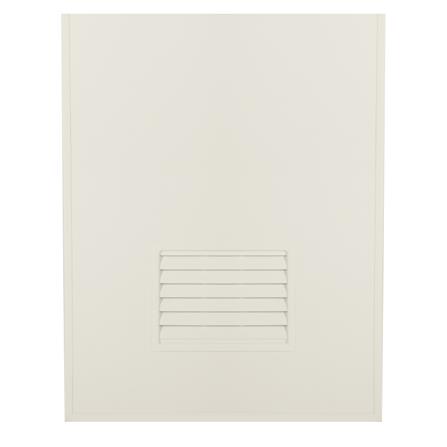 ประตูห้องน้ำ PVC AZLE-2 เกล็ดล่าง UV 70X200 ซม. สีครีม_2