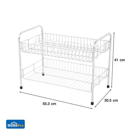 ชั้นวางจานสเตนเลส2ชั้น-M KECH HWS013_5