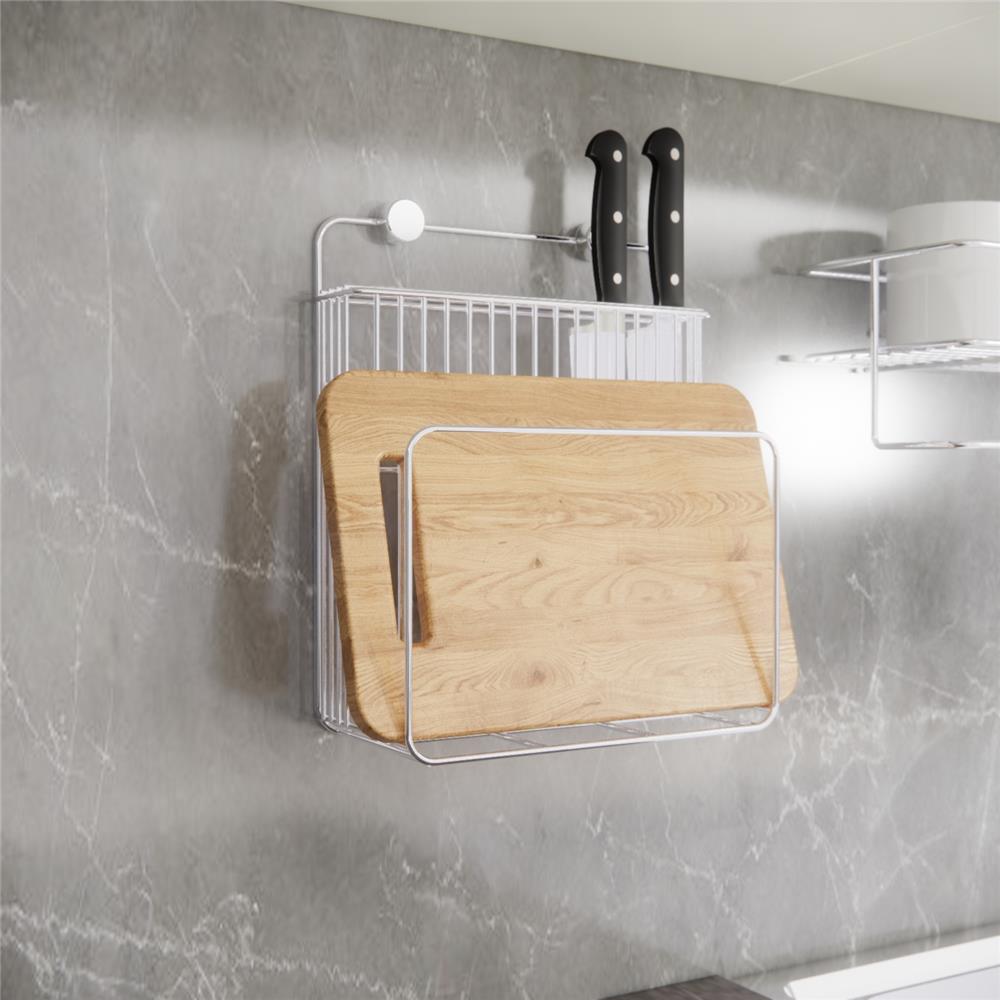 ที่เสียบมีด และเขียงสแตนเลส KECH HWS092