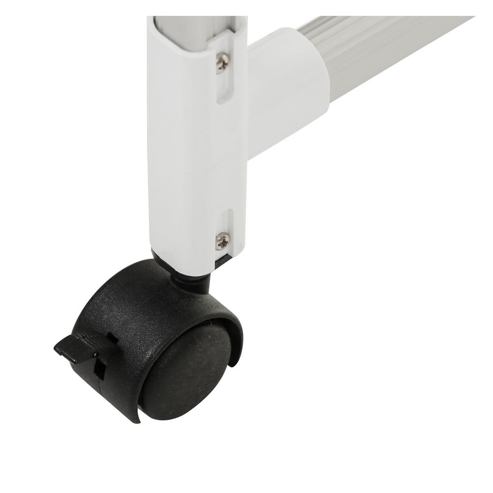 ราวตากผ้าอะลูมิเนียมมีล้อ 8 เส้น PLIM 1.5 ม.