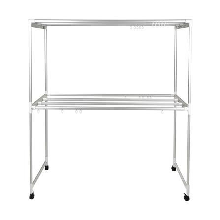 ราวตากผ้าอะลูมิเนียมมีล้อ 8 เส้น PLIM 1.5 ม._1