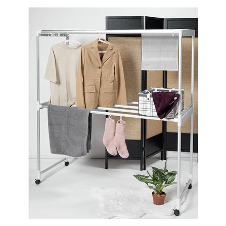 ราวตากผ้าอะลูมิเนียมมีล้อ 8 เส้น PLIM 1.5 ม._5